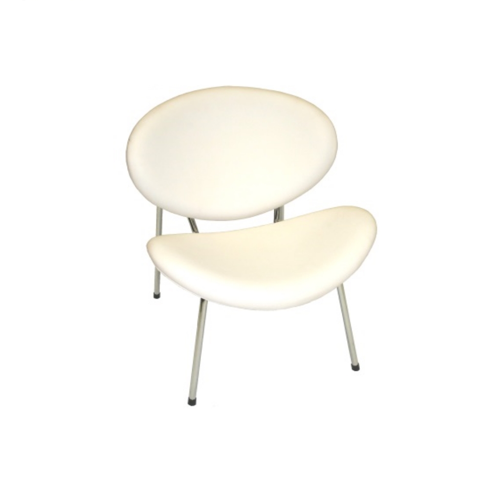 LIPS LOUNGE CHAIR WHITE Malerbua utleie AS